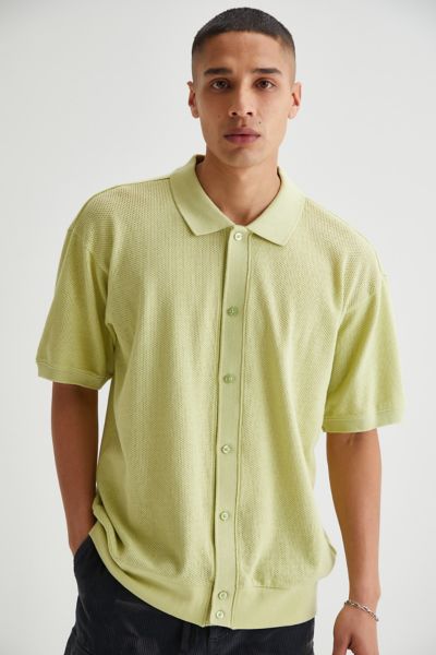 OBEY Mesh Polo Shirt | Urban Outfitters