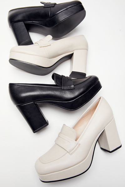 urban outfitters heeled loafers