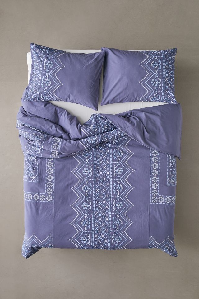 Juni Embroidered Duvet Cover #1