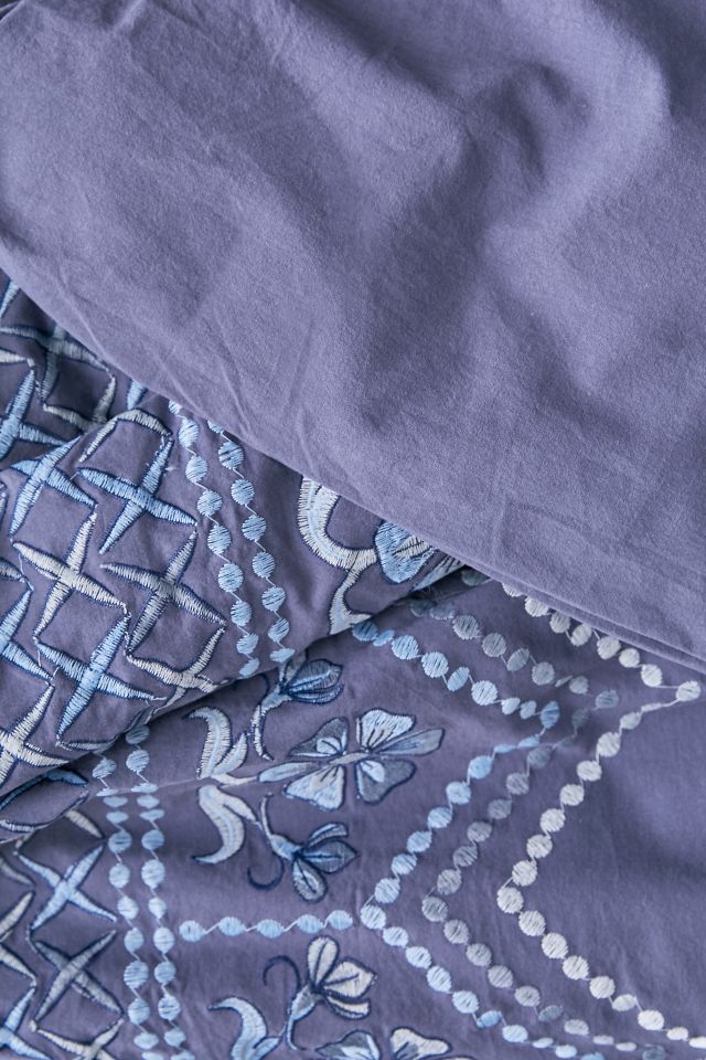 Juni Embroidered Duvet Cover #2