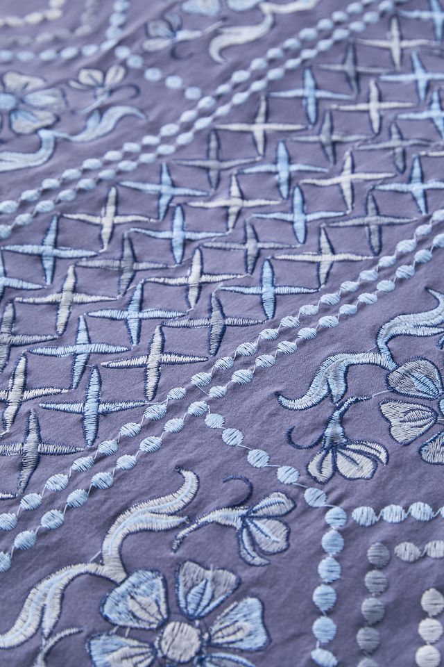 Juni Embroidered Duvet Cover #3