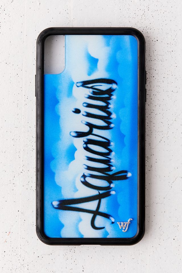 Wildflower Aquarius Zodiac iPhone Case Urban Outfitters