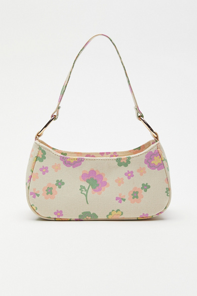 flower baguette bag