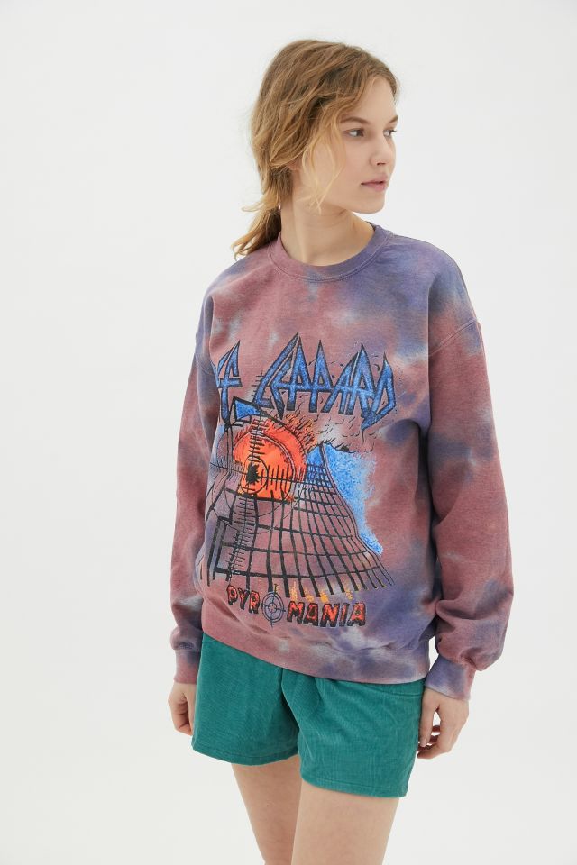 Def Leppard Pyromania Crew Neck Sweatshirt