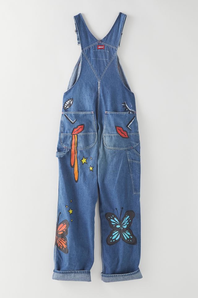 Urban Renewal Vintage X Hansel Clothing Hand Painted Denim  Overall #1