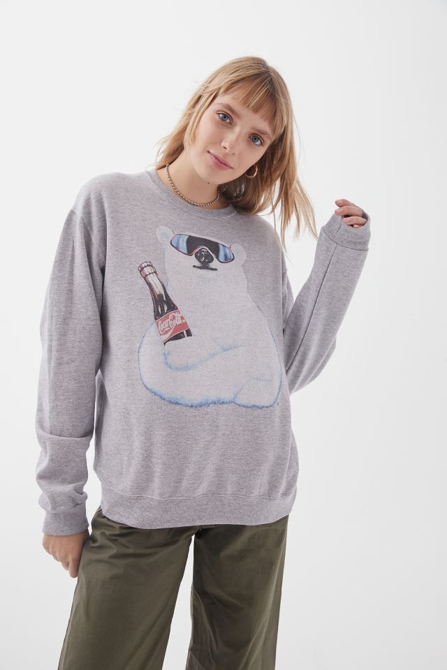 Coca-Cola Polar Bear Oversized Sweatshirt #1