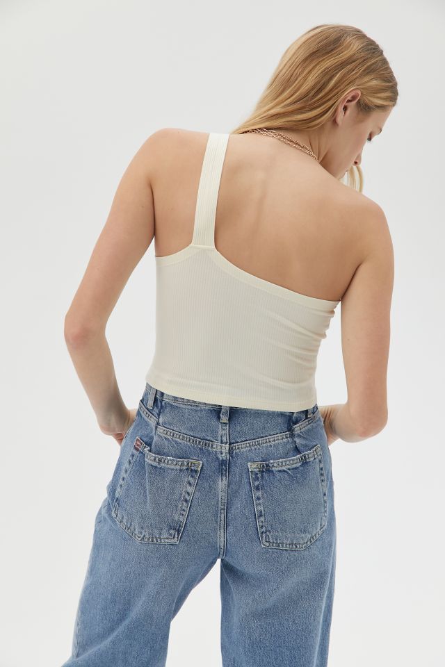 トップス [BOHEMIAN SEOUL] HOOKED ONE SHOULDER TOP Shop One Shoulder Twist Top | Unison Label