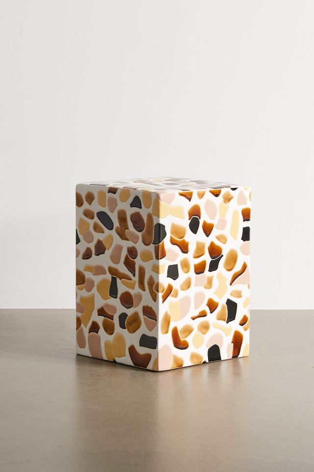 Terrazzo Ceramic Indoor/Outdoor Side Table #2