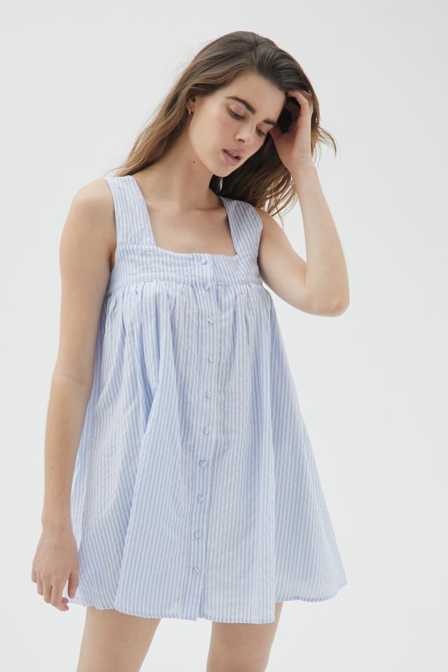 UO Nicole Striped Frock Dress | Urban Outfitters Canada