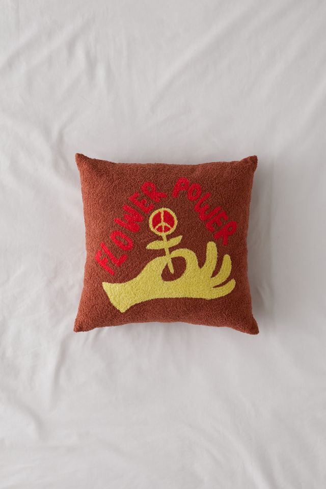 Coussin Décoratif Crewel Flower Power Good Universe Exclusivité UO #1