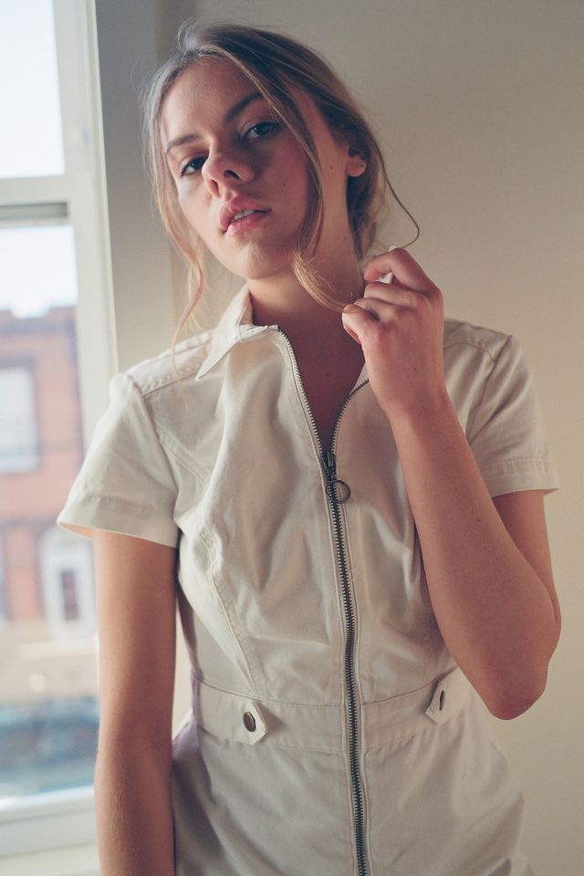 UO Tyson Twill Utility Romper #2