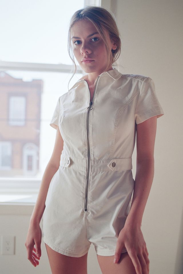 UO Tyson Twill Utility Romper #3