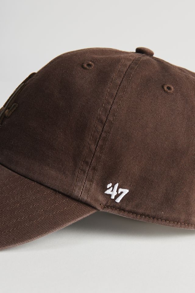 ’47 Brand MLB Los Angeles Dodgers Team Logo Clean Up Hat