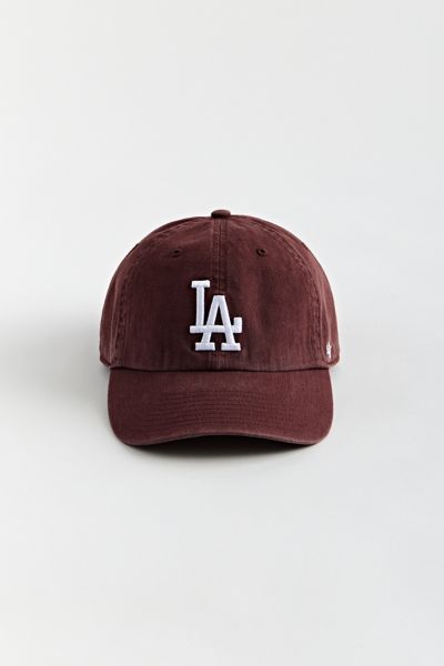 47 Brand Los Angeles Dodgers Baseball Hat In Chocolate At Urban Outfitters