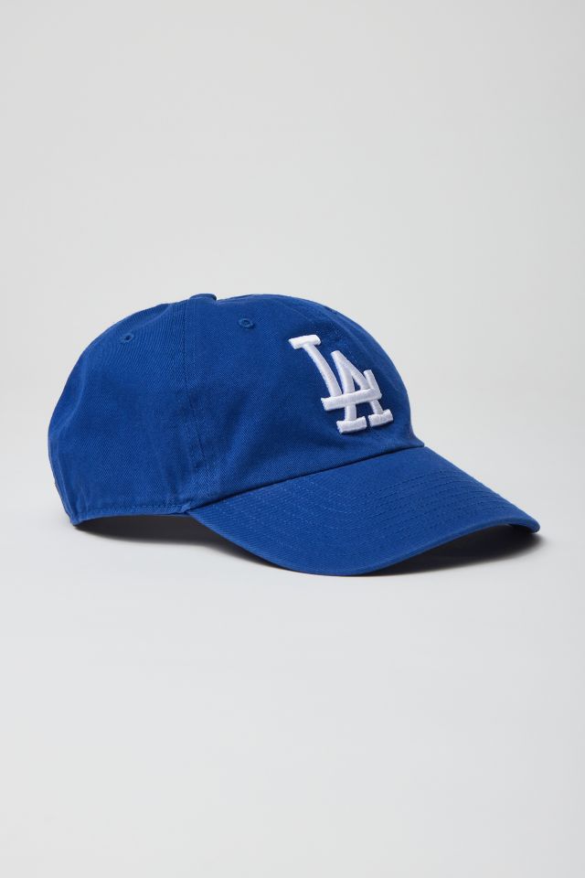 LA Dodgers Trucker Cap Blue White - Burned Sports