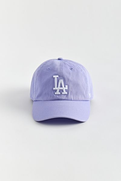 47 Brand Los Angeles Dodgers Baseball Hat In Mauve At Urban Outfitters