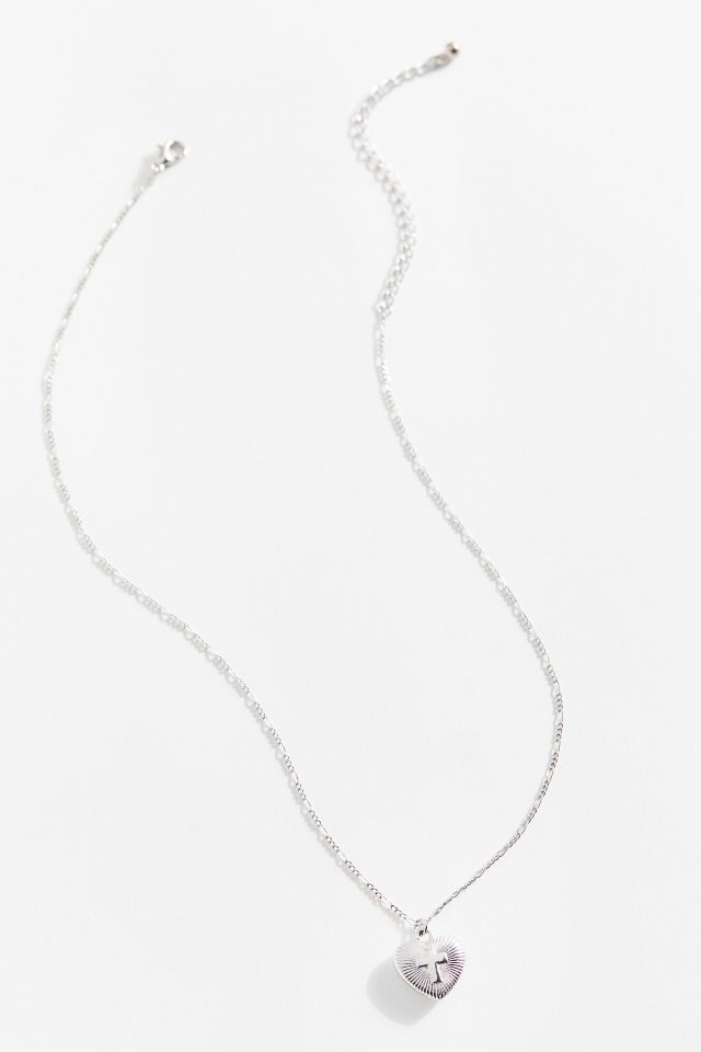 Clare Heart Pendant Necklace | Urban Outfitters Canada