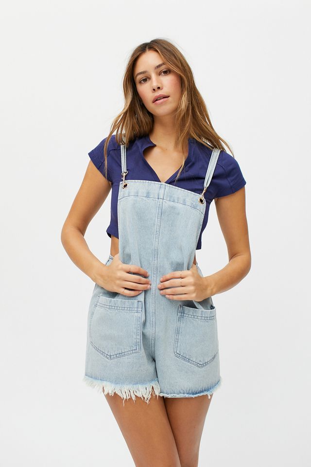Show Me Your Mumu Trude Denim Overall | Urban Outfitters Canada