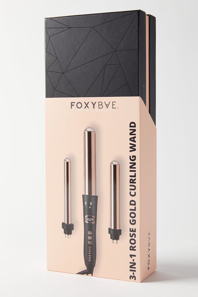 Baguette à Friser 3-En-1 Foxybae Or Rose #1