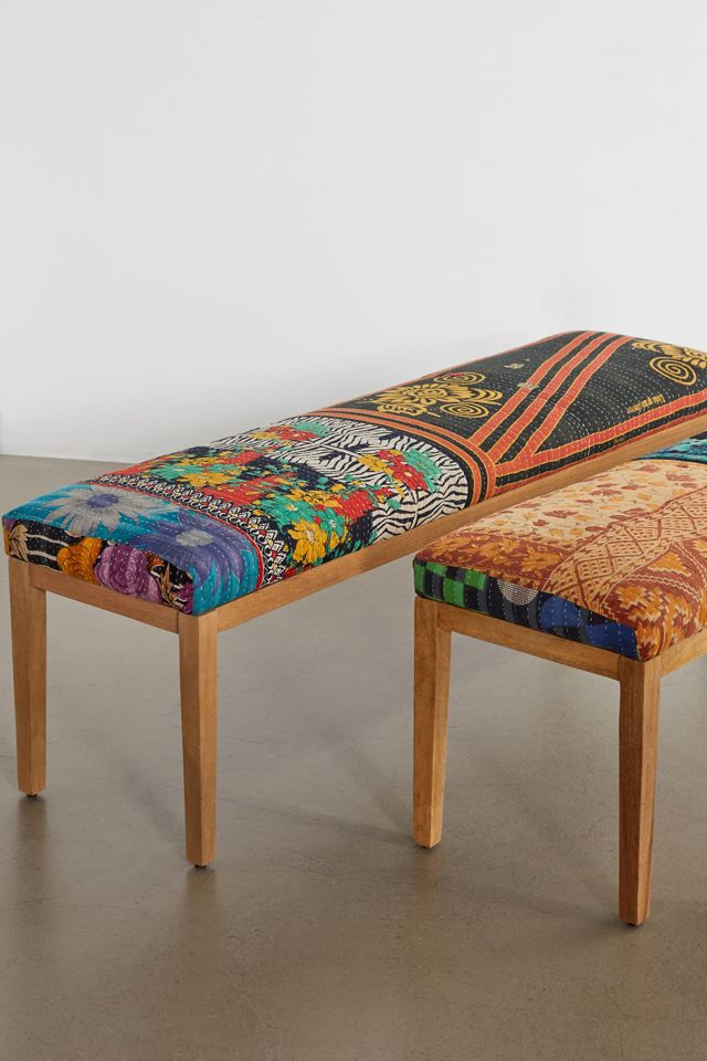 Urban Renewal One-Of-A-Kind Kantha Bench | Urban Outfitters