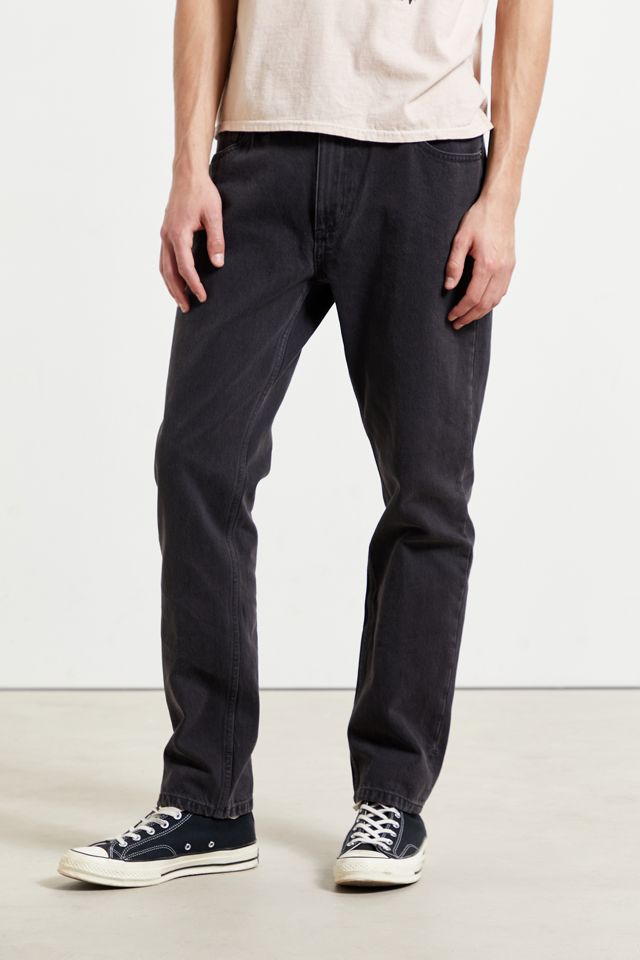 Rolla’s Relaxo Slim Fit Jean – Washed Black | Urban Outfitters