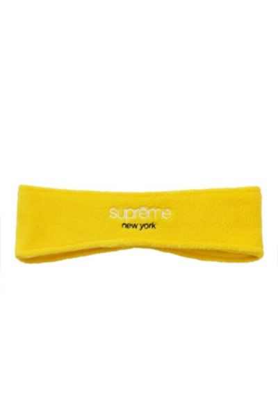 Supreme Polartec Headband Black - FW18 - US