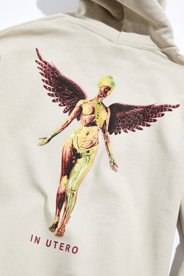 Nirvana In Utero Hoodie Sweatshirt | Urban Outfitters