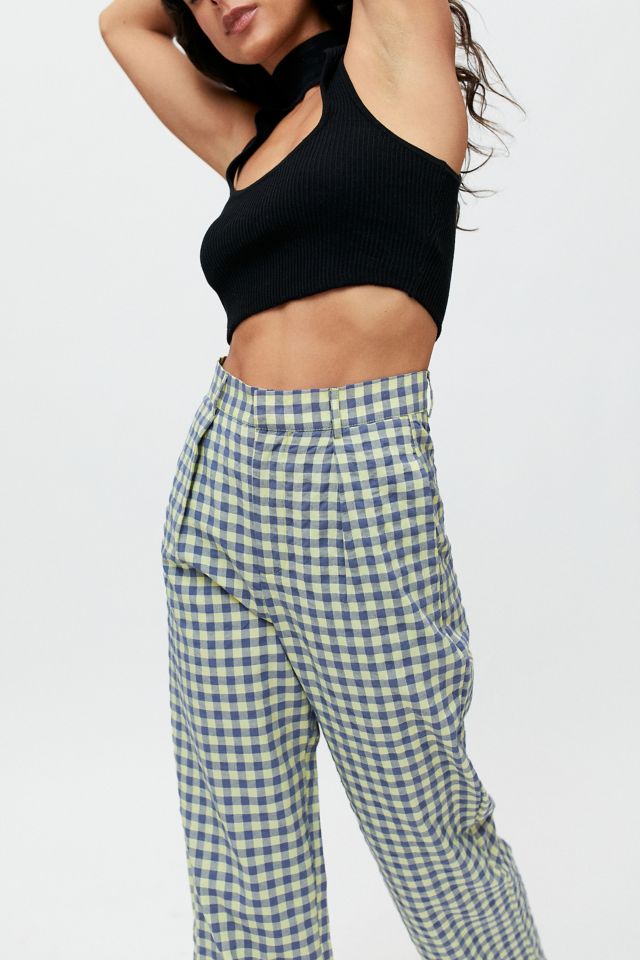 Daisy Street Laura Plaid Trouser Pant #2