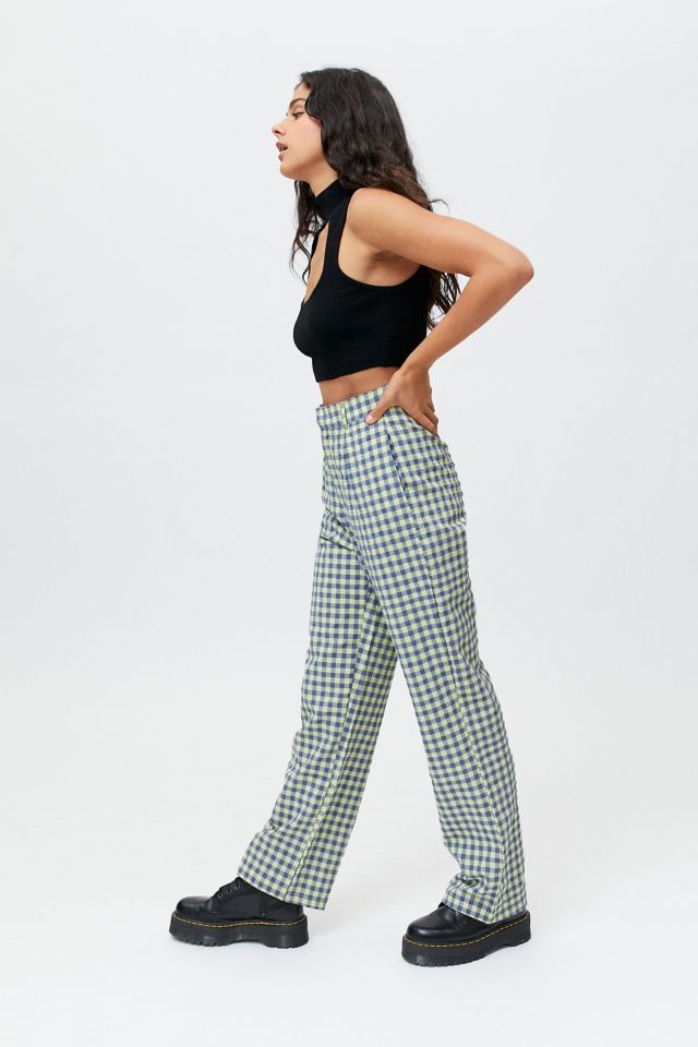Daisy Street Laura Plaid Trouser Pant #3