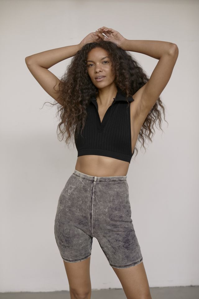 Out From Under Break Point Collared Bra Top #4