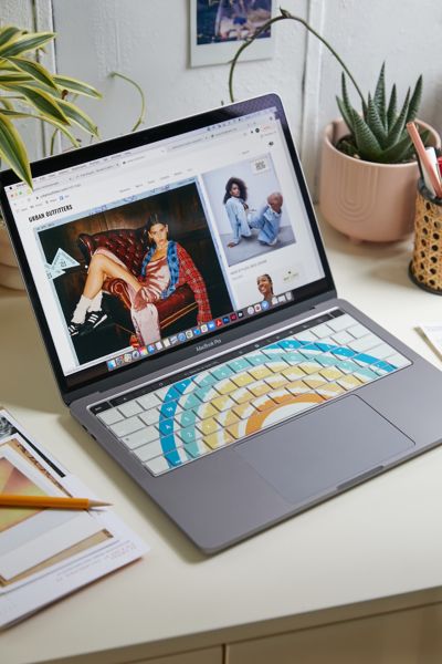 Urban Outfitters Uo Macbook Pro Keyboard Cover In Cow Print ModeSens