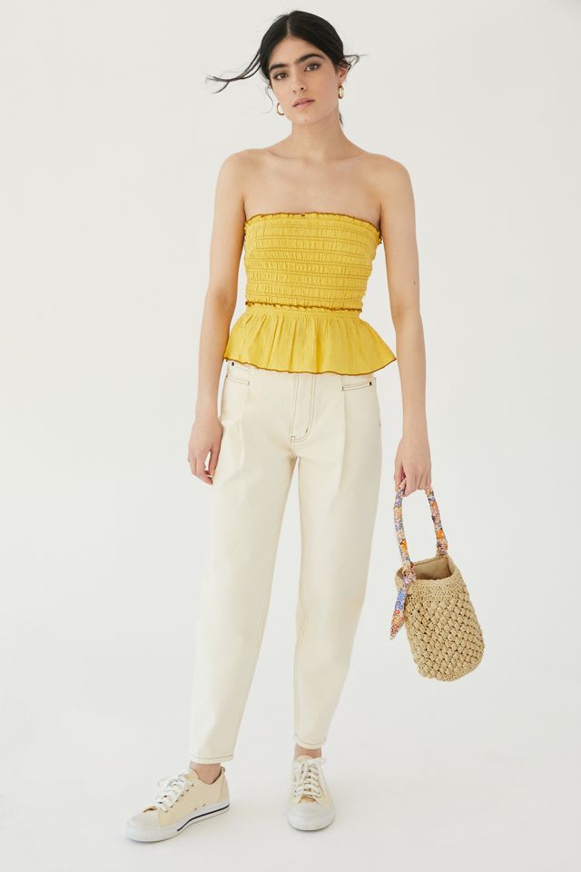 UO Miki Straw Bucket Bag #2