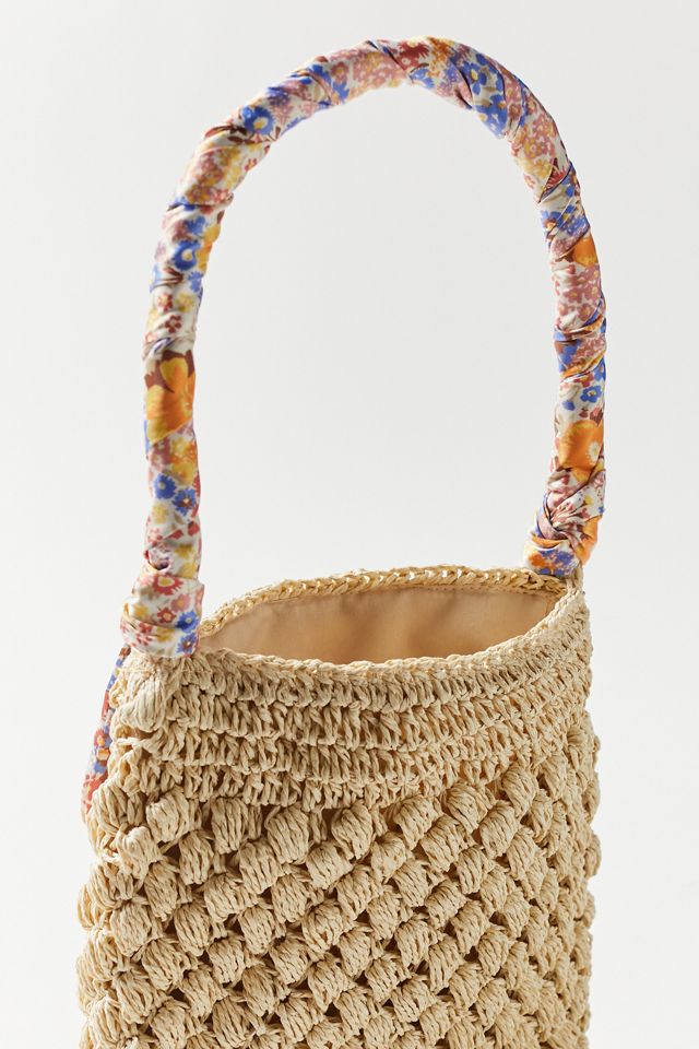 UO Miki Straw Bucket Bag #3