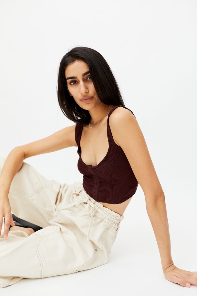 UO Estella Textured Tank Top #3