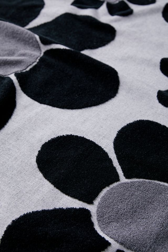 Funky Floral Bath Towel #1