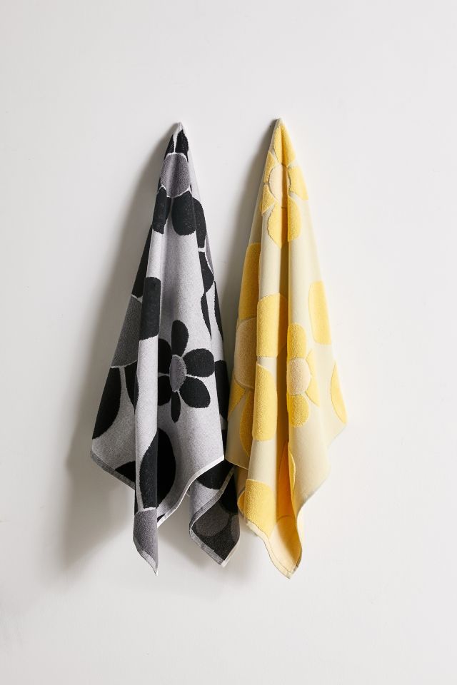 Funky Floral Bath Towel #3