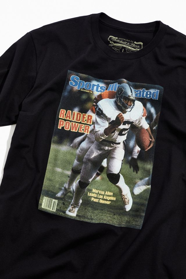Mitchell & Ness Sports Illustrated Marcus Allen Tee | Urban Outfitters