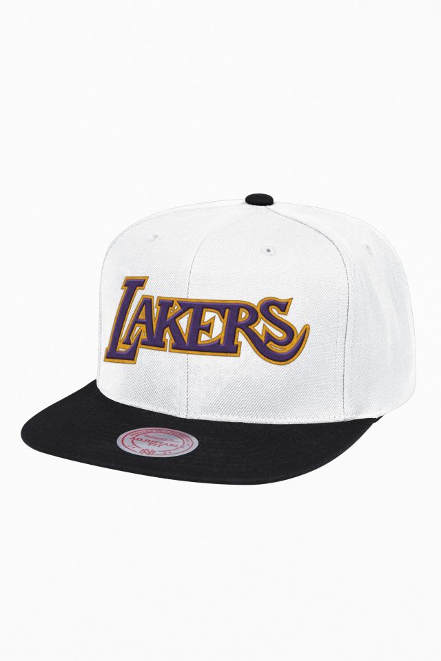 Urban Outfitters Mitchell & Ness Los Angeles Lakers Trucker Hat