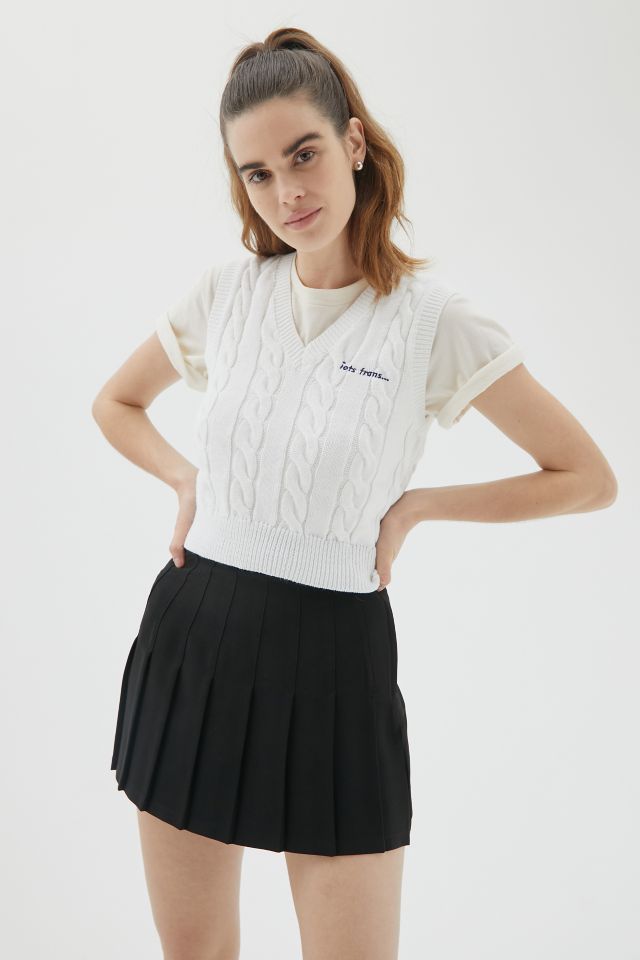 UO Gabrielle Pleated Mini Skirt Urban Outfitters