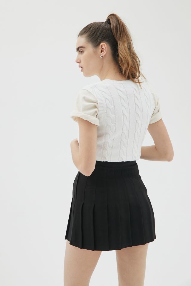 UO Gabrielle Pleated Mini Skirt Urban Outfitters