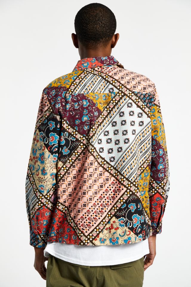 Raga Man Patchwork Shirt Jacket #4