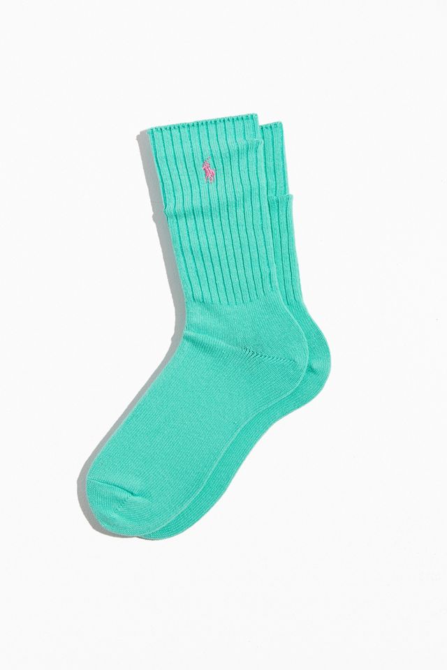 Polo Ralph Lauren Ribbed Cotton Crew Sock | Urban Outfitters
