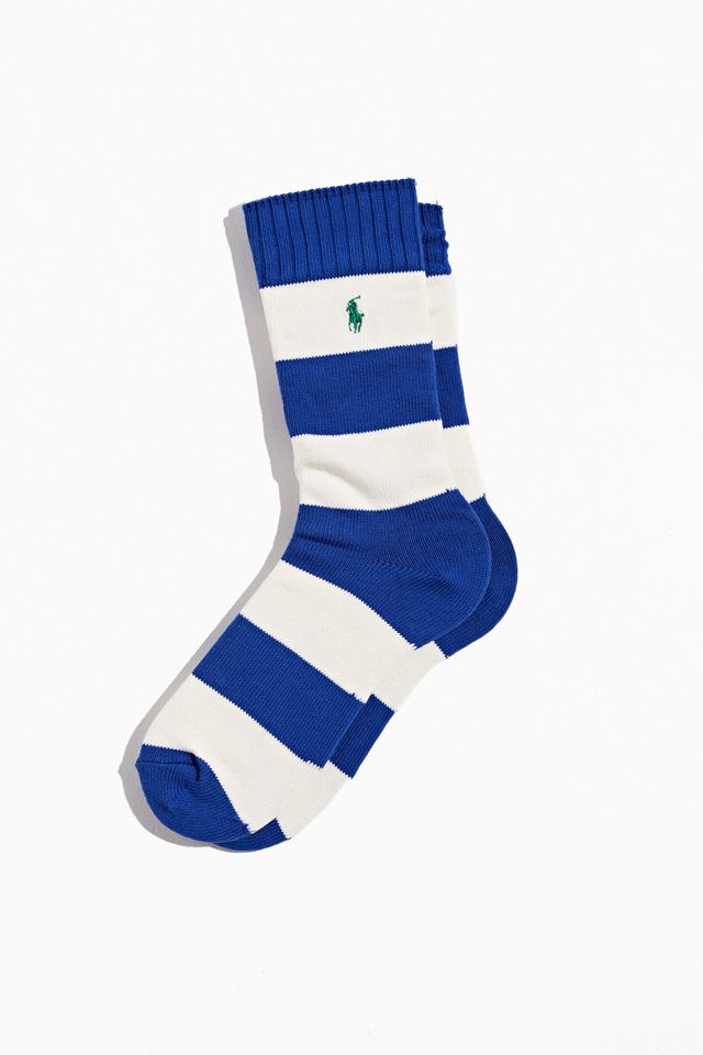 Polo Ralph Lauren Rugby Stripe Crew Sock Urban Outfitters