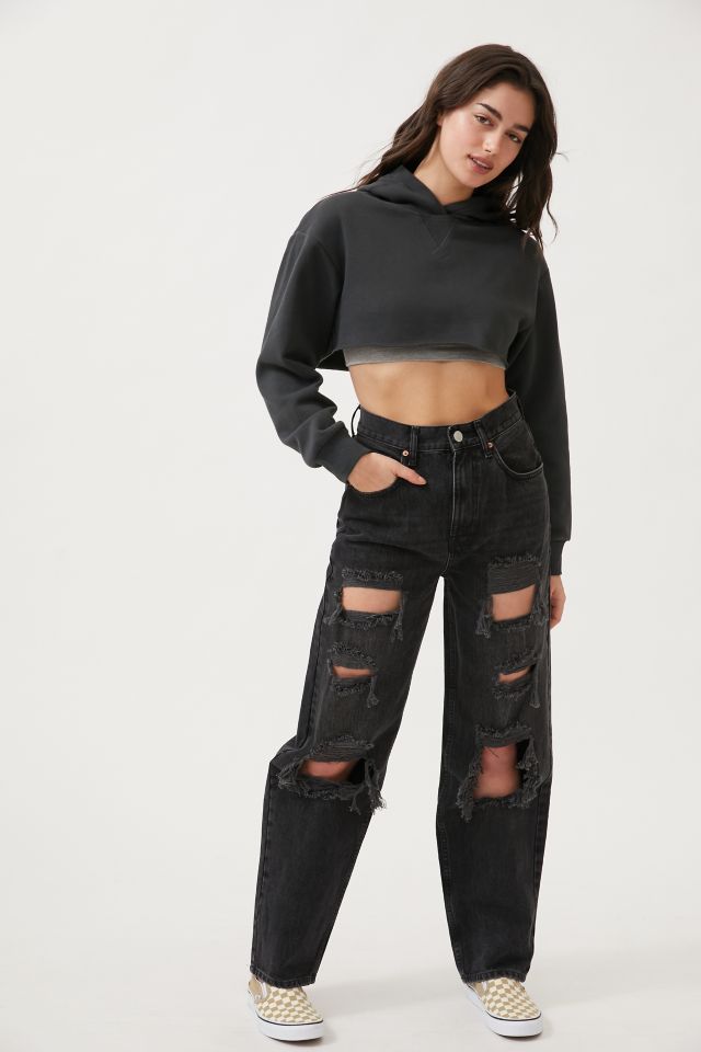 BDG Rori Cropped Hoodie Sweatshirt #2