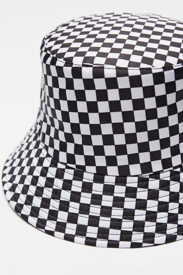 UO Checkerboard Bucket Hat #1