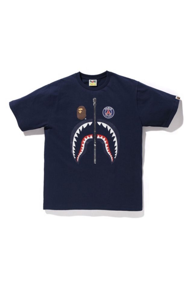 BAPE X Psg Shark Tee