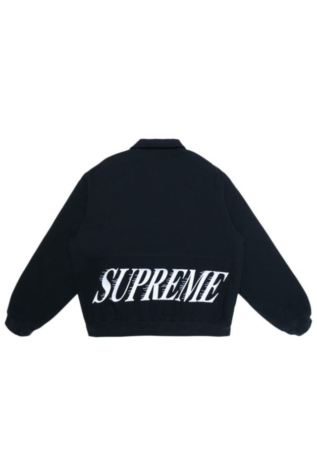 Supreme twill varsity store jacket