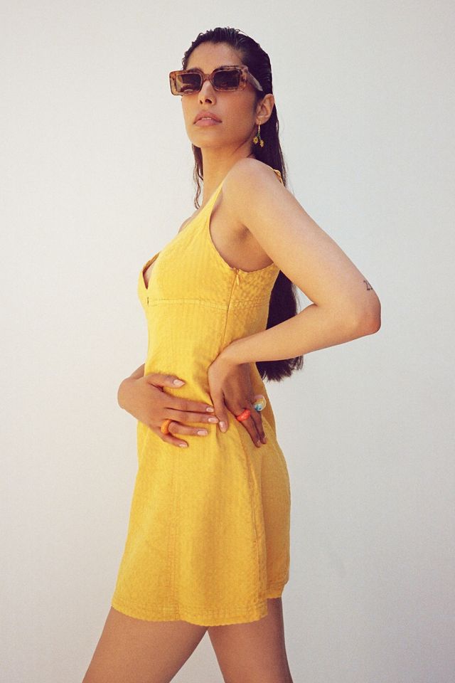 UO Why Not Seersucker Mini Dress #1