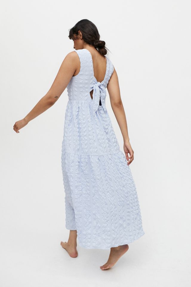 En Saison Georgia Tie-Back Midi Dress