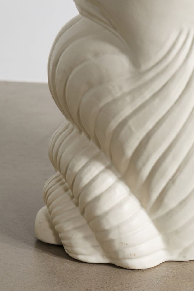 Shell Ceramic Indoor/Outdoor Side Table #4